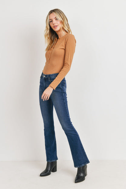 High Rise Slim BootCut