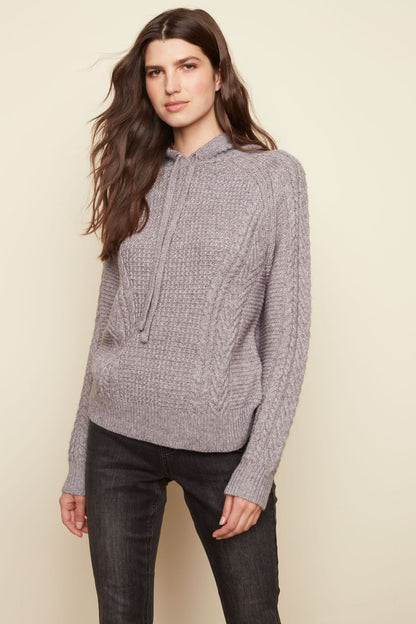 Hooded Raglan Sweater