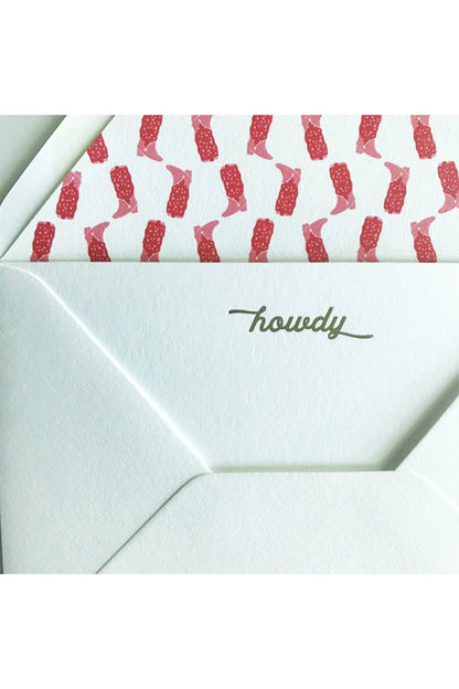 Howdy Notecard Set