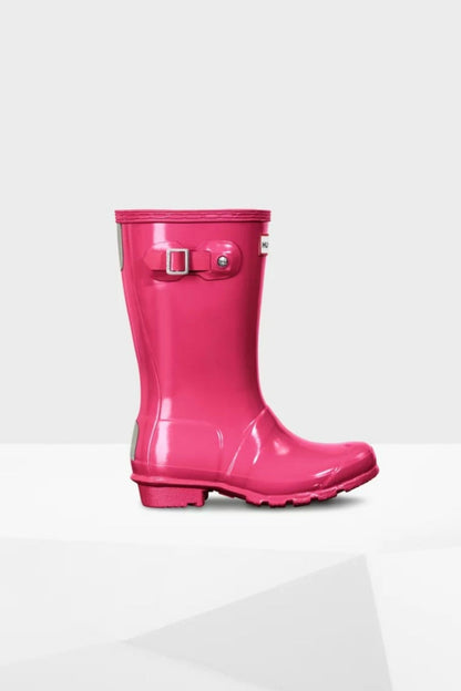 HUNTER ORIGINAL KIDS GLOSS RAINBOOTS