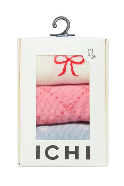 Bow Sock 3 Pack