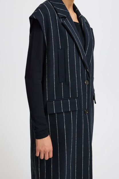 Jannet Pinstripe Waistcoat