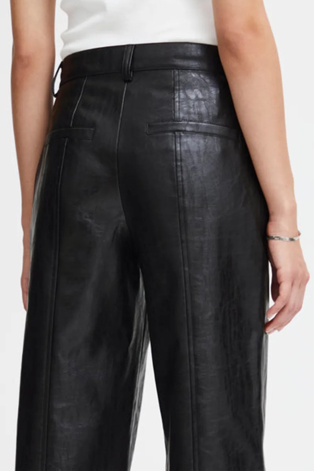 Leani Faux Leather Trouser