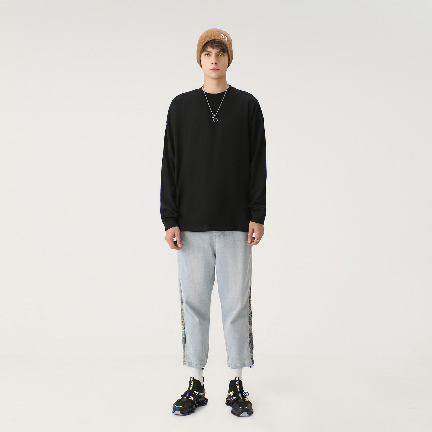 ESSNTIAL ELEMNTS Unisex 270G Crew Neck Heavy DS Tee