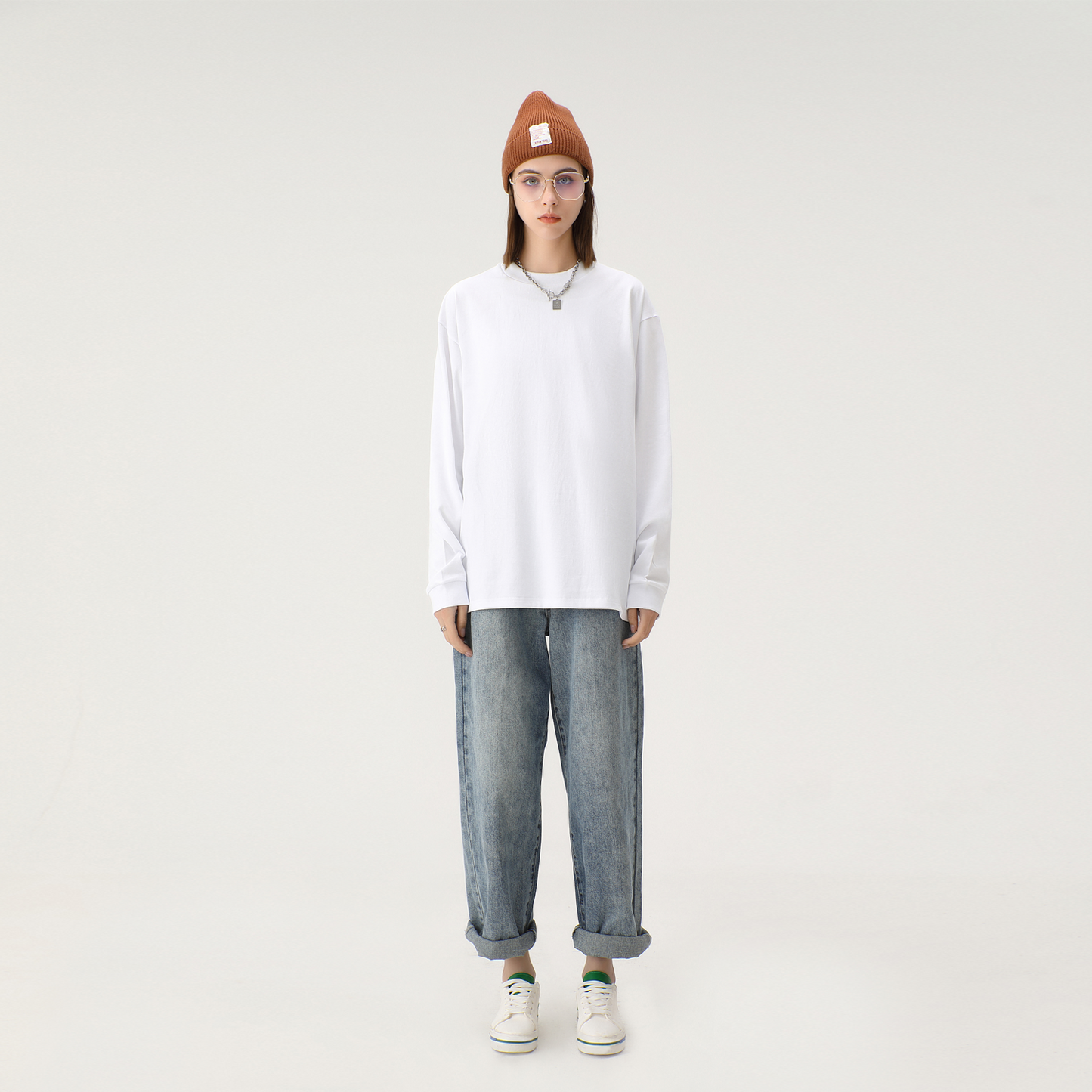 ESSNTIAL ELEMNTS Unisex 270G Crew Neck Heavy DS Tee