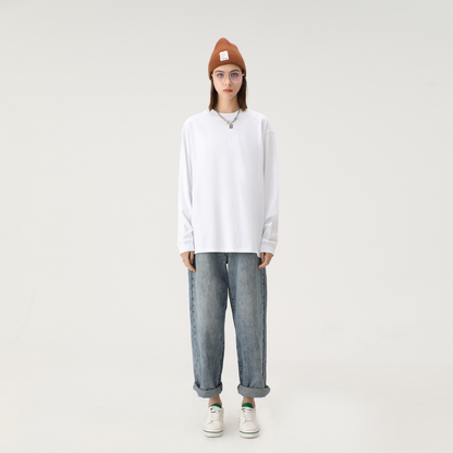 ESSNTIAL ELEMNTS Unisex 270G Crew Neck Heavy DS Tee