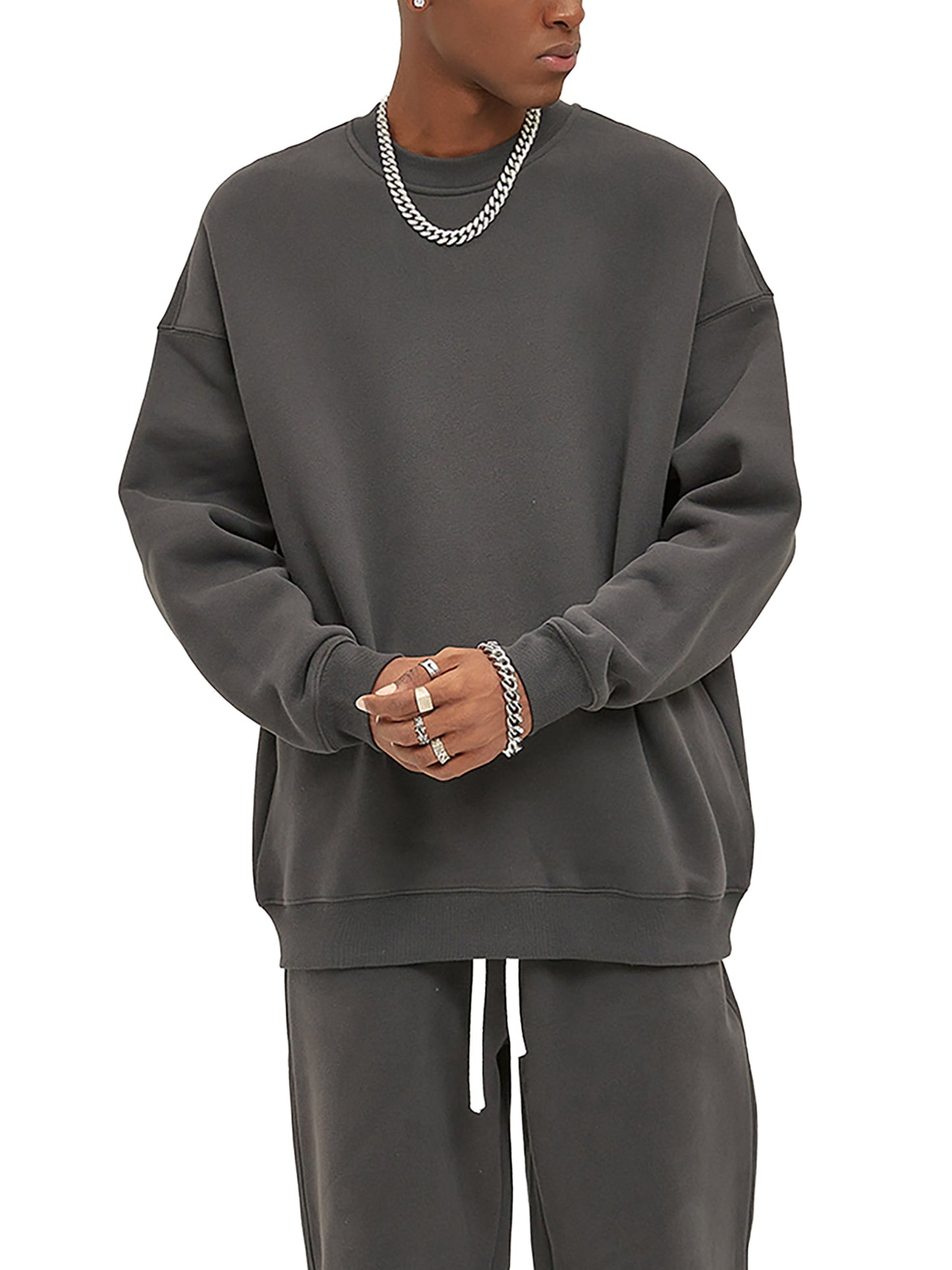 ESSNTIAL ELEMNTS Unisex 350G SC Fleeced Sweatshirt