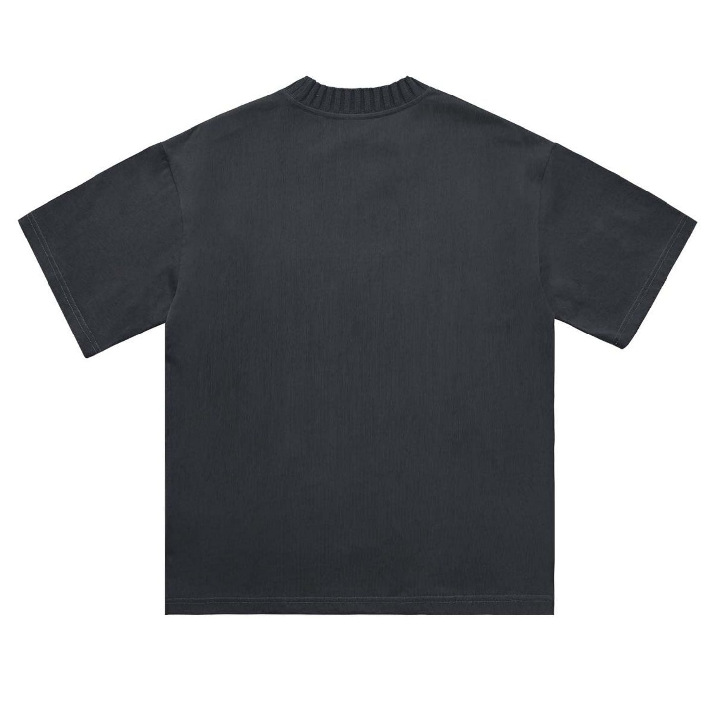 ESSNTIAL ELEMNTS HW Classic Knitted Round Neck Tee