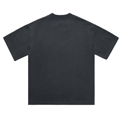 ESSNTIAL ELEMNTS HW Classic Knitted Round Neck Tee