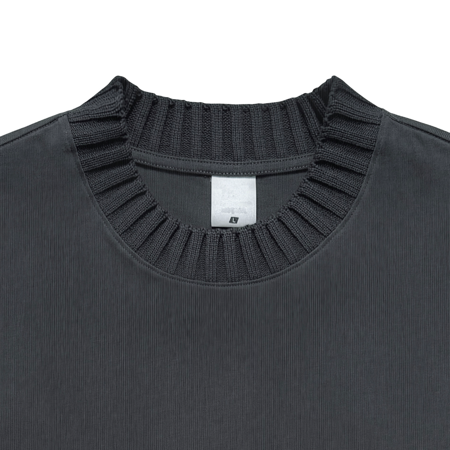 ESSNTIAL ELEMNTS HW Classic Knitted Round Neck Tee