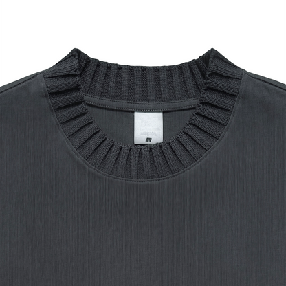 ESSNTIAL ELEMNTS HW Classic Knitted Round Neck Tee