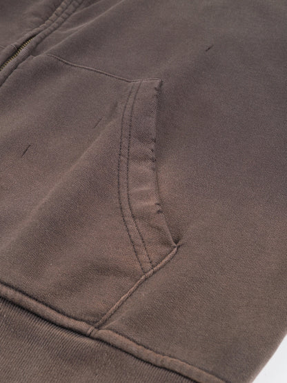 EE x LETTA Unisex 420G Hand-Frayed Faded Hoodie