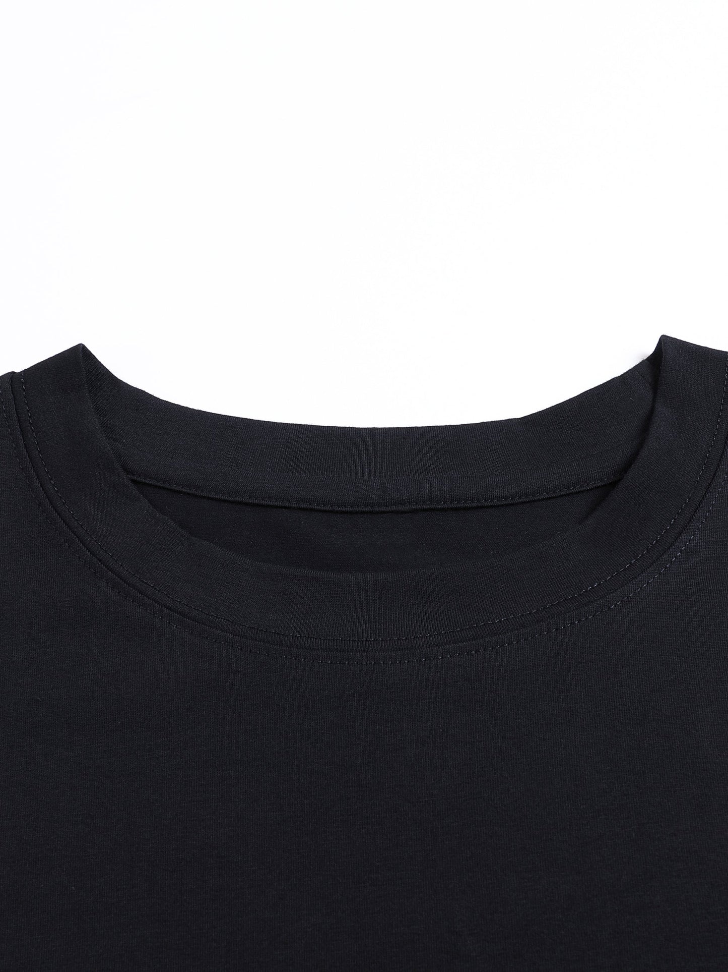 ESSNTIAL ELEMNTS Unisex Cotton Oversized Tee