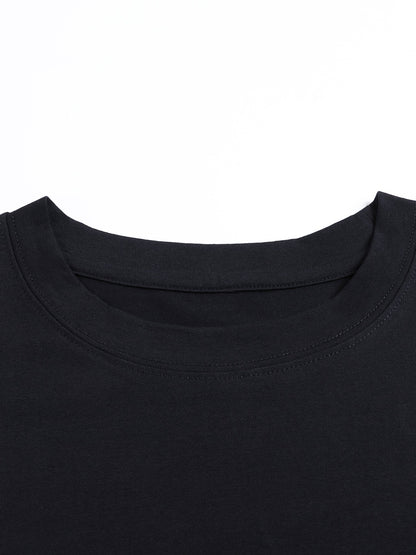 ESSNTIAL ELEMNTS Unisex Cotton Oversized Tee