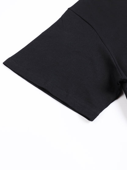 ESSNTIAL ELEMNTS Unisex Cotton Oversized Tee