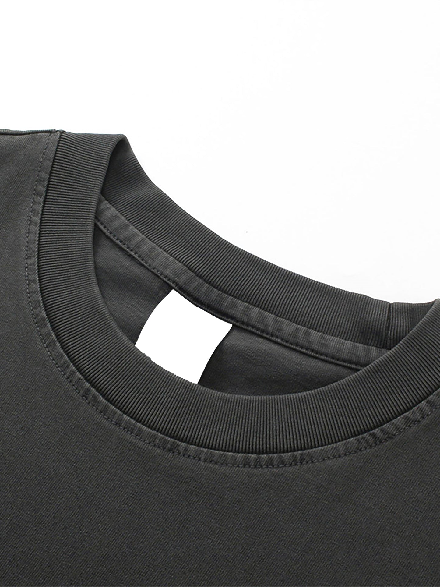 ESSNTIAL ELEMNTS Unisex DS Vintage Stone Wash Tee