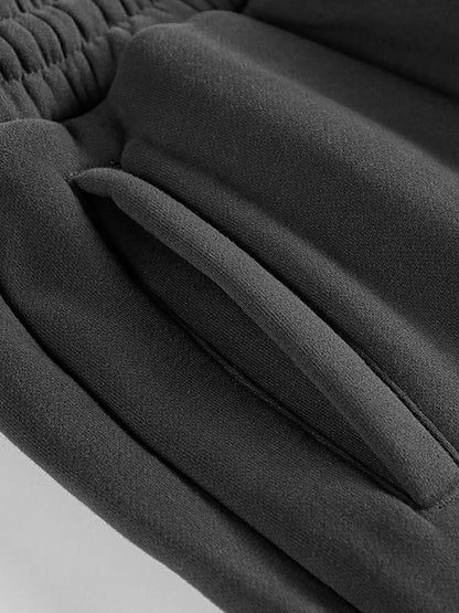 ESSNTIAL ELEMNTS Unisex 345G Fleece Loose Joggers