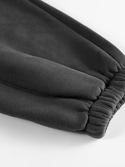 ESSNTIAL ELEMNTS Unisex 345G Fleece Loose Joggers