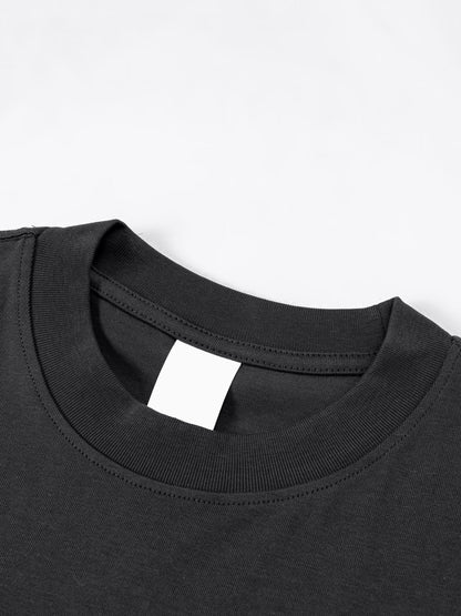 ESSNTIAL ELEMNTS Unisex HW Earth Tone Loose Tee