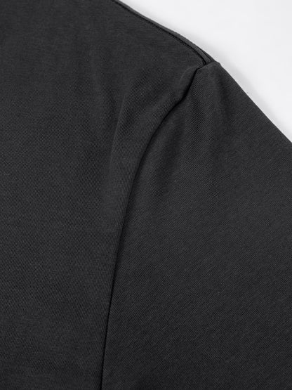 ESSNTIAL ELEMNTS Unisex Earth Tone Loose Fit Tee