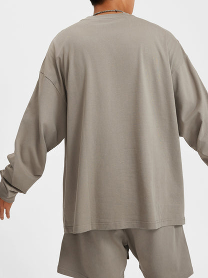 ESSNTIAL ELEMNTS Unisex 305G Long Sleeve Loose Tee