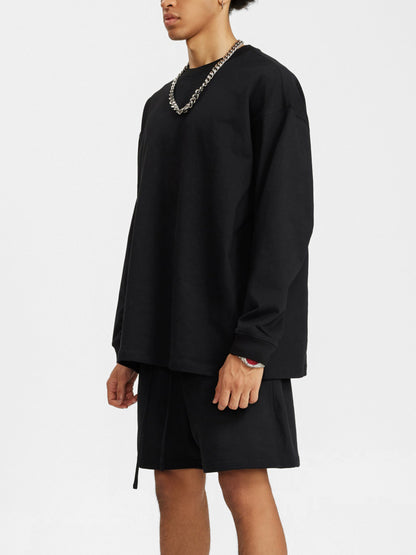 ESSNTIAL ELEMNTS Unisex 305G Long Sleeve Loose Tee