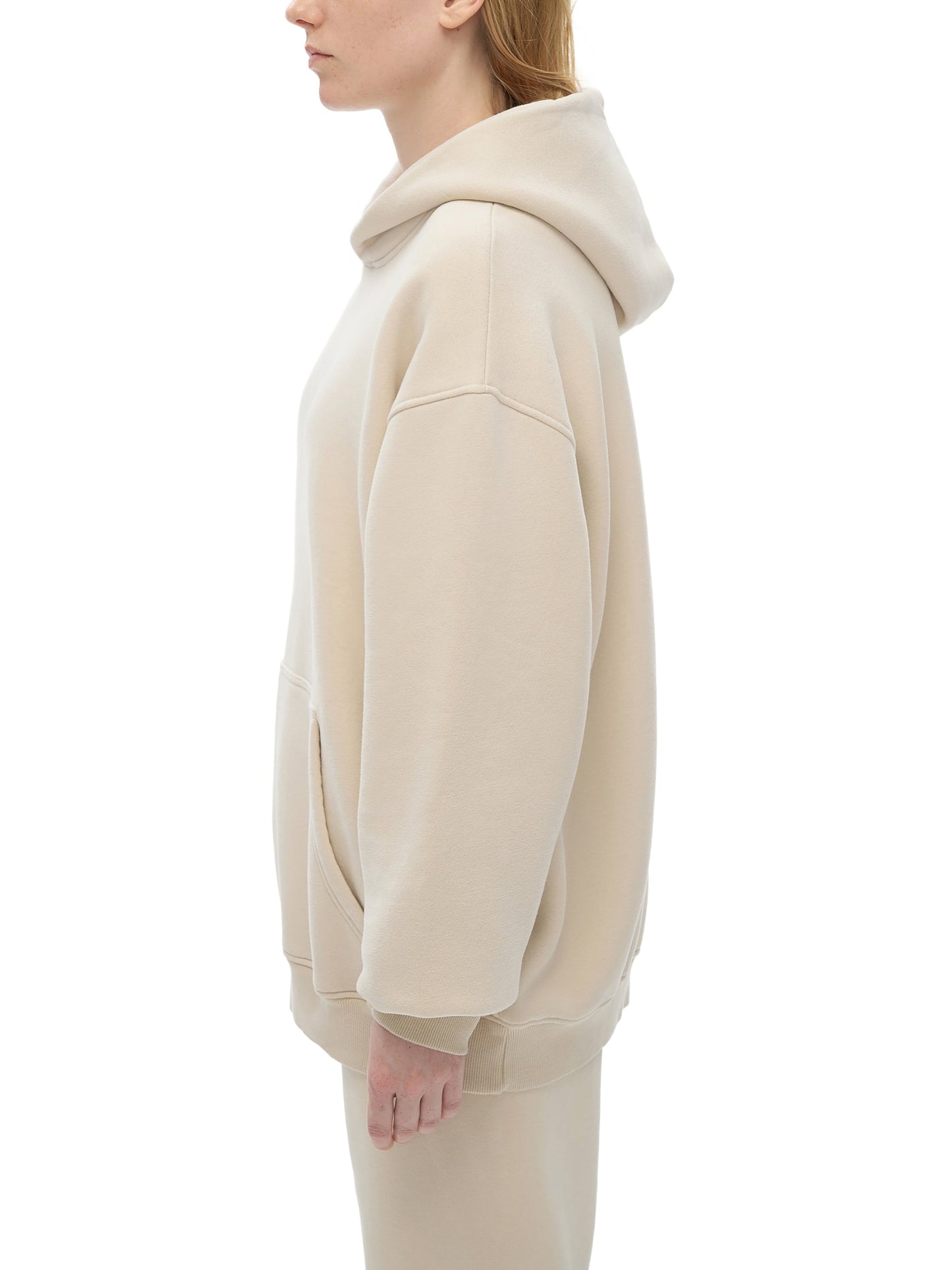 ESSNTIAL ELEMNTS Unisex 375G Faded Wash Fleece Hoodie