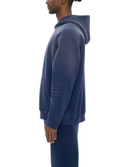 ESSNTIAL ELEMNTS Unisex 375G Faded Wash Fleece Hoodie