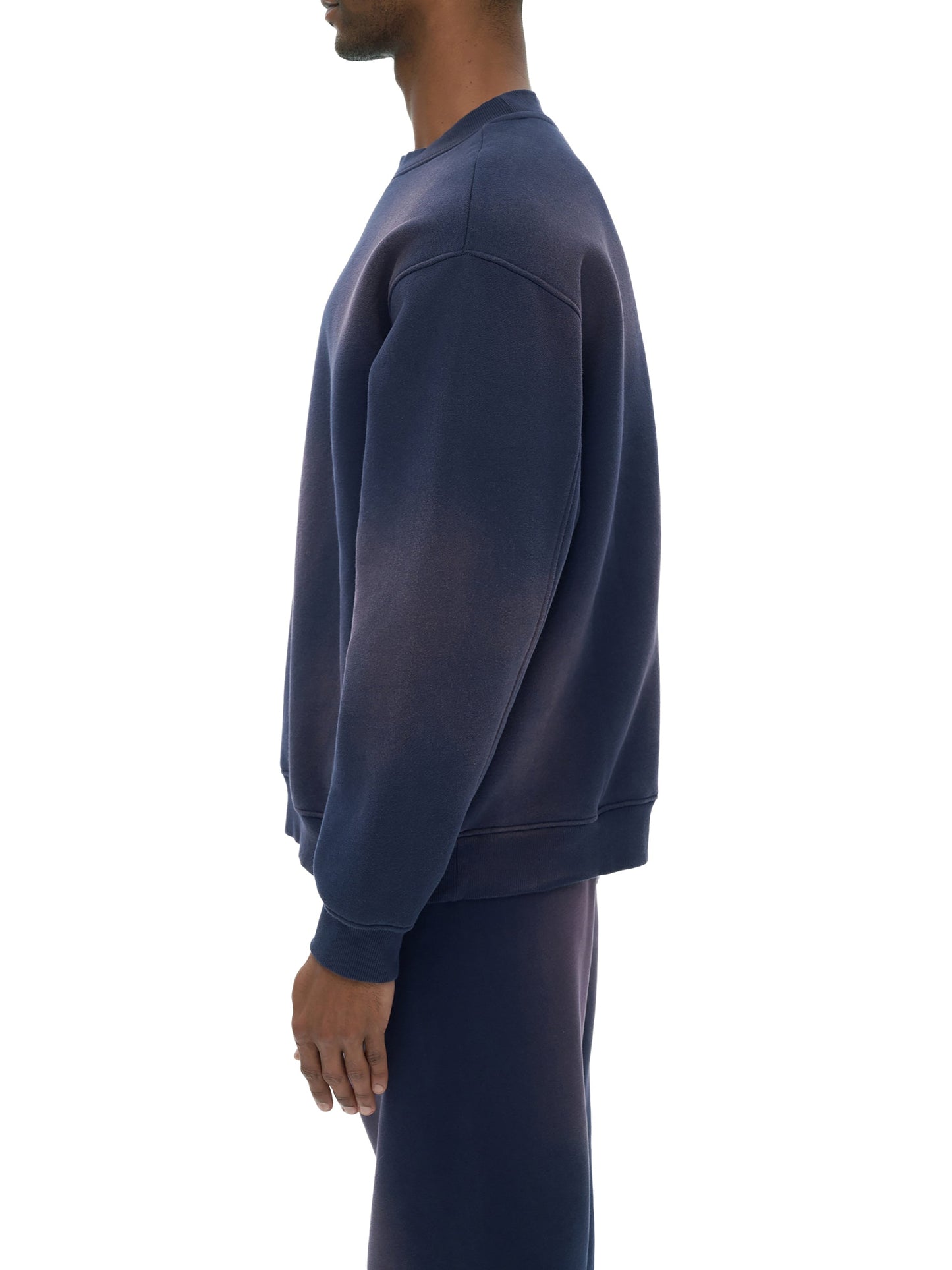 ESSNTIAL ELEMNTS Unisex 375G Faded Wash Fleece SS