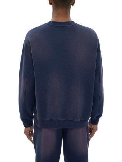 ESSNTIAL ELEMNTS Unisex 375G Faded Wash Fleece SS