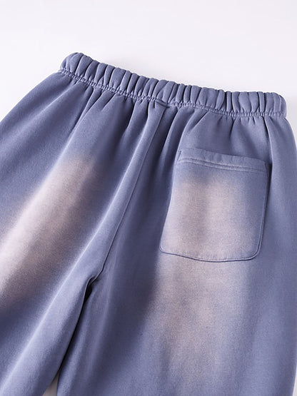 ESSNTIAL ELEMNTS Unisex 375G Faded Wash Fleece Joggers