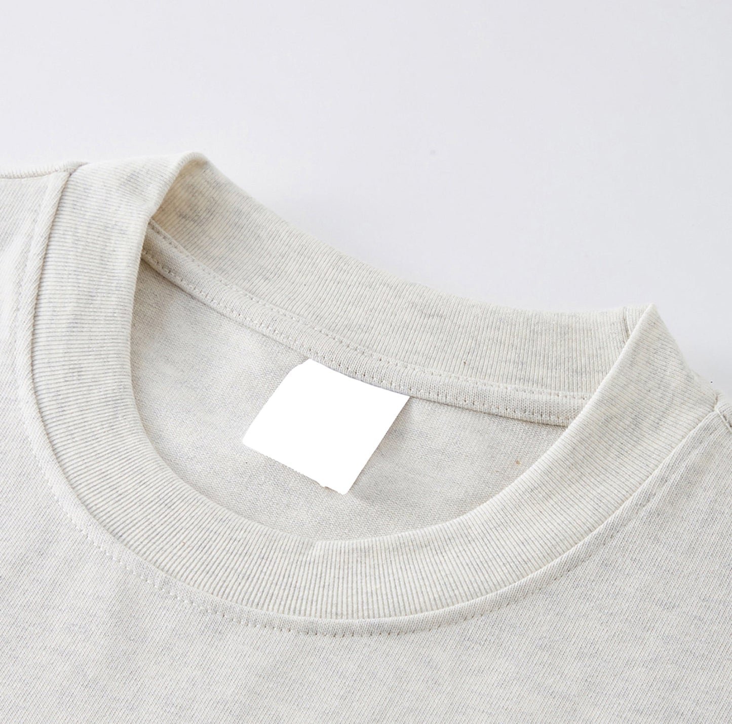 ESSNTIAL ELEMNTS Unisex 425G HW Solid Color Loose Tee