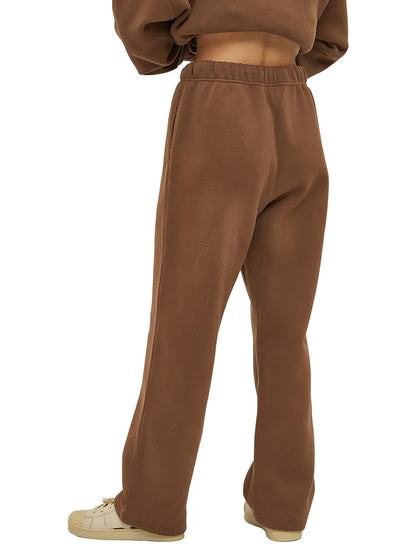 ESSNTIAL ELEMNTS Unisex 360G Fleece Wide Leg Pants