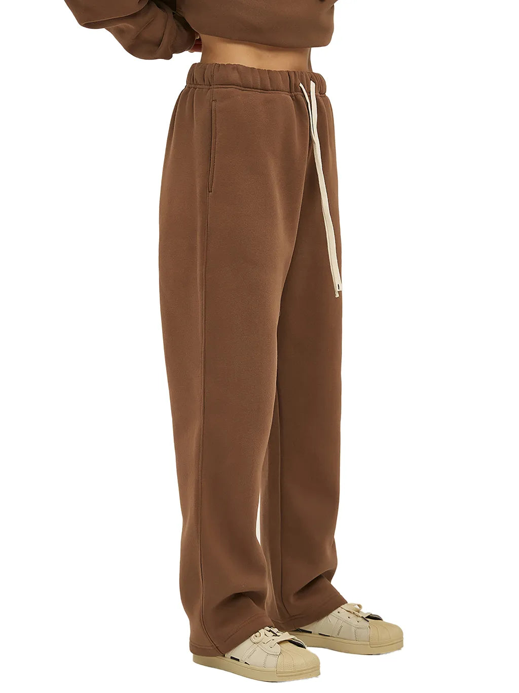 ESSNTIAL ELEMNTS Unisex 360G Fleece Wide Leg Pants
