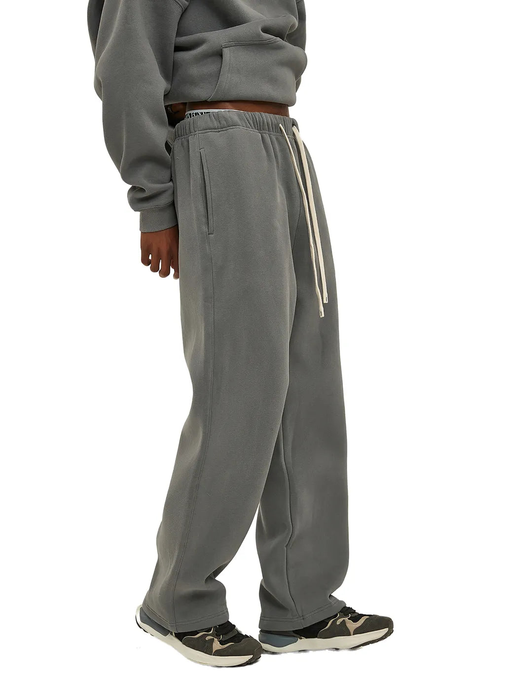 ESSNTIAL ELEMNTS Unisex 360G Fleece Wide Leg Pants
