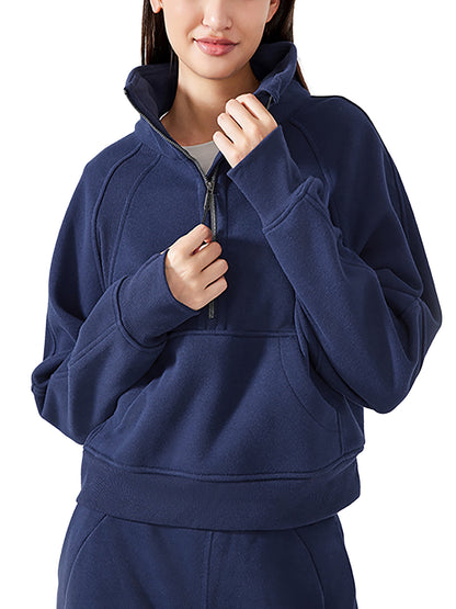 ESSNTIAL ELEMNTS Women's 320G Crop Street Sweatshirt