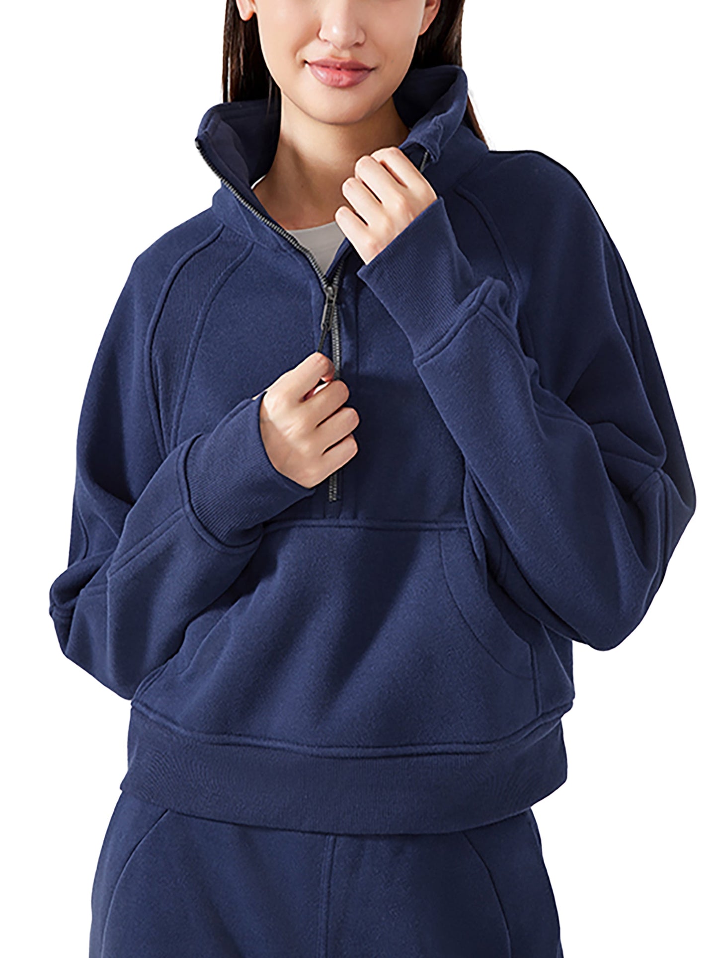 ESSNTIAL ELEMNTS Women's 320G Crop Street Sweatshirt