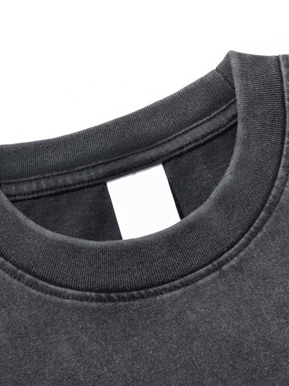 ESSNTIAL ELEMNTS Unisex Classic Snow Wash Tee