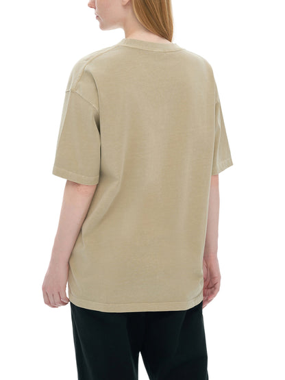 ESSNTIAL ELEMNTS Unisex Classic Snow Wash Tee