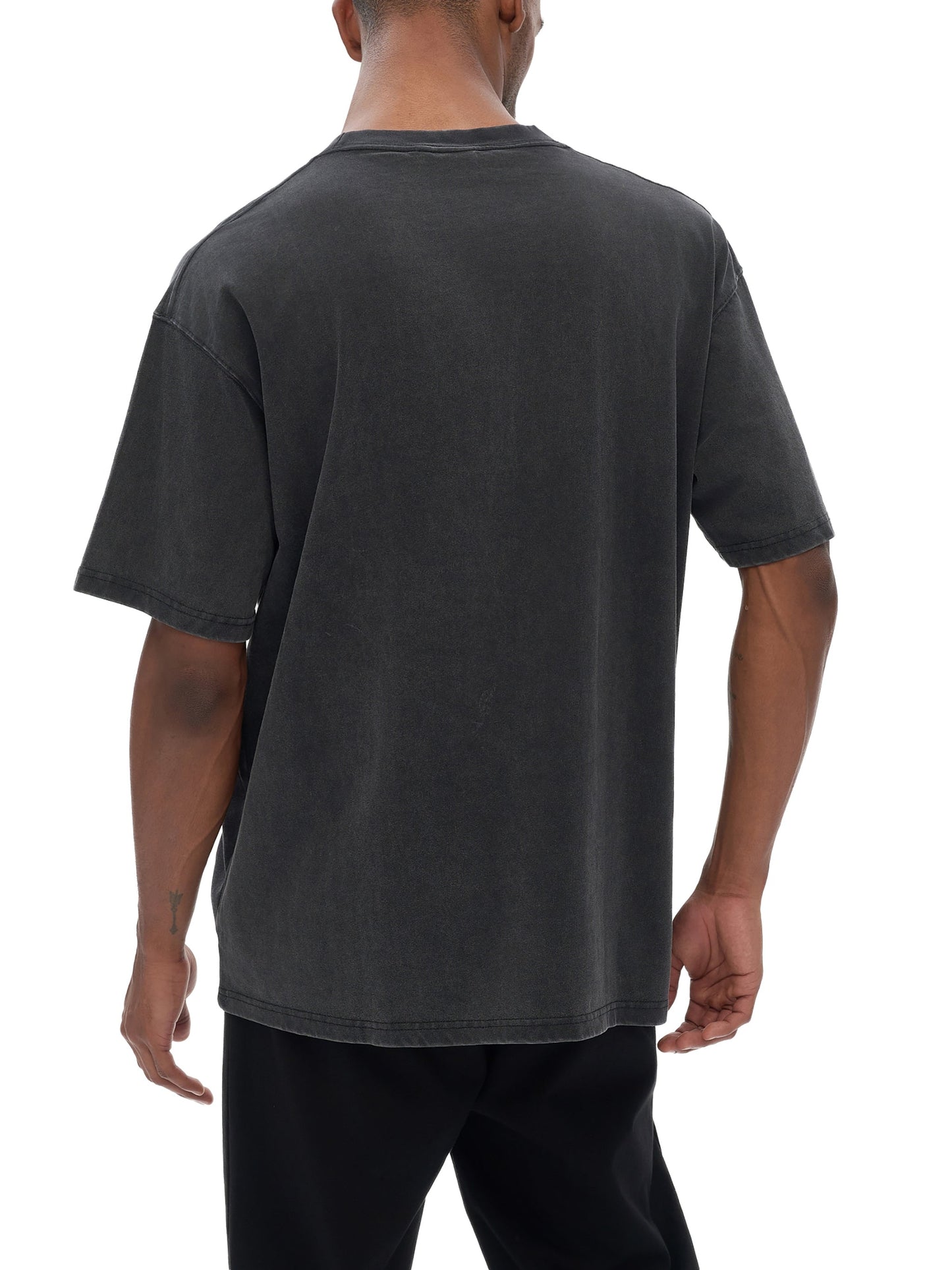 ESSNTIAL ELEMNTS Unisex Classic Snow Wash Tee