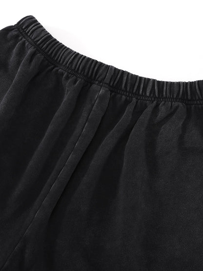 ƎSSNTIΛL ELƎMNTS Unisex 350G Vintage Washed Shorts