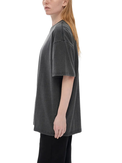 ESSNTIAL ELEMNTS Unisex Fluffy Vintage Washed Tee