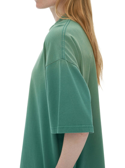 ESSNTIAL ELEMNTS Unisex Fade Wash Drop Shoulder Tee