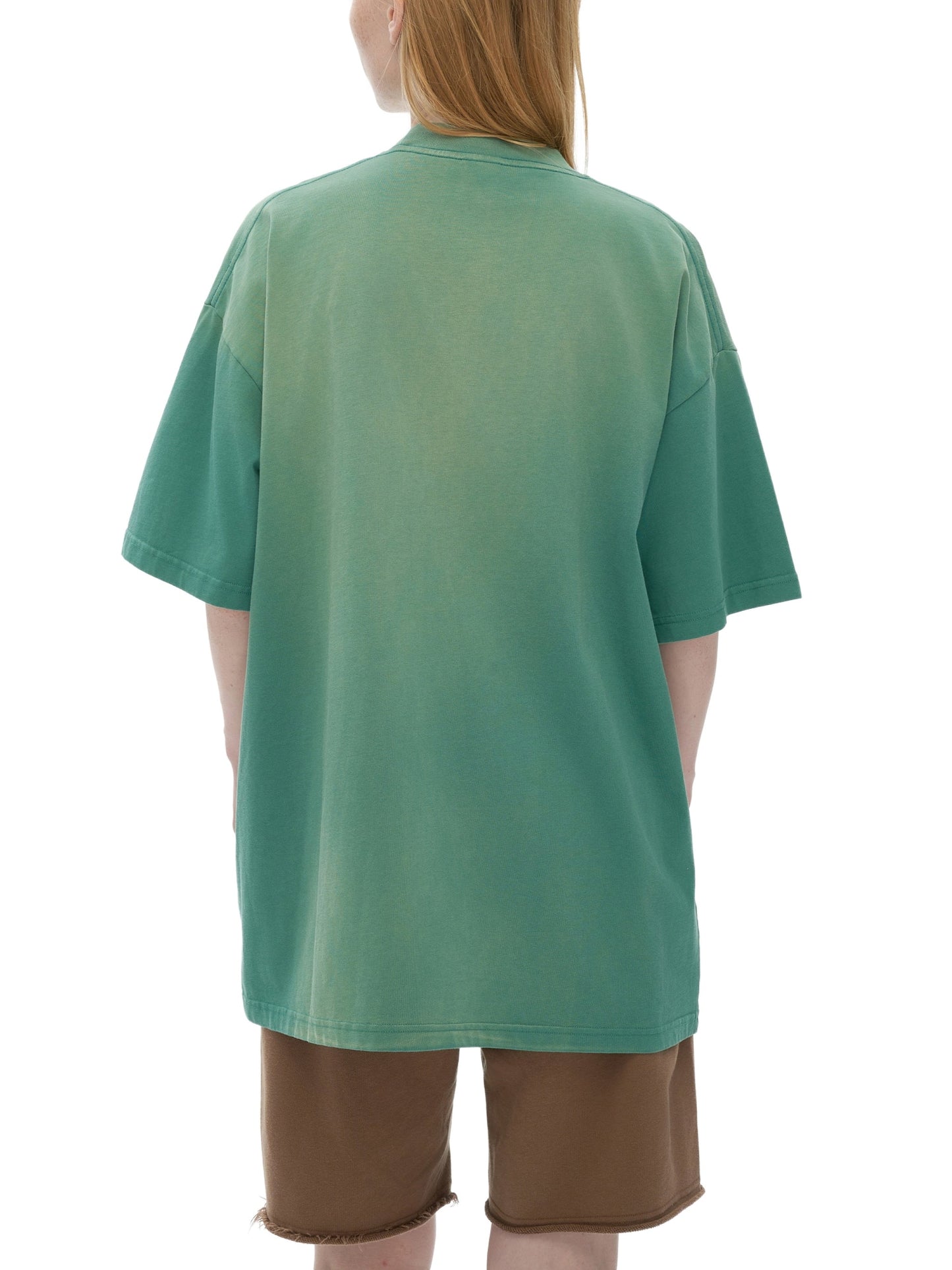 ESSNTIAL ELEMNTS Unisex Fade Wash Drop Shoulder Tee