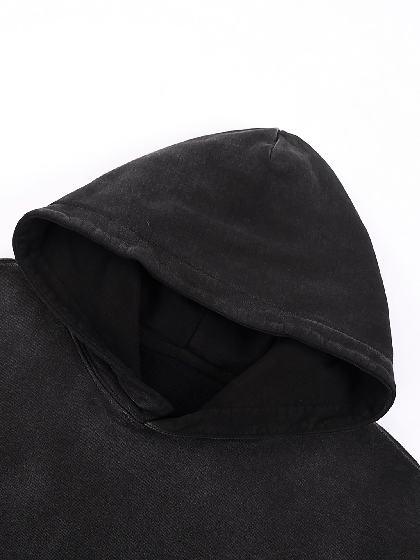 ESSNTIAL ELEMNTS Unisex 400G Faded Wash Hoodie