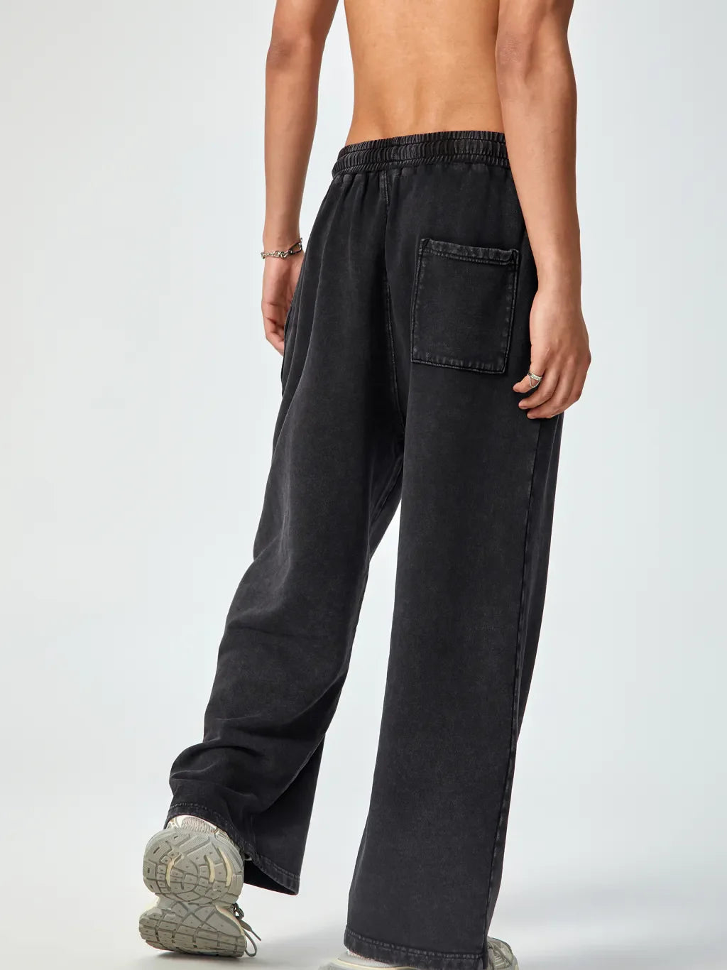 ESSNTIAL ELEMNTS Unisex 360G Acid Wash Wide Pants