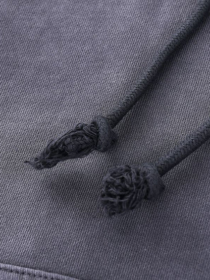 ESSNTIAL ELEMNTS Unisex 400G Faded Wash Hoodie