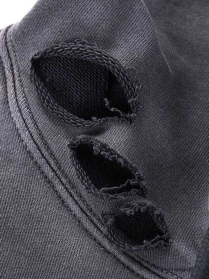 ESSNTIAL ELEMNTS Unisex 400G Faded Wash Hoodie