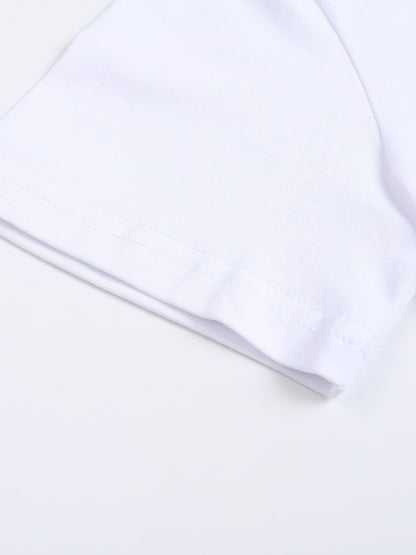 ESSNTIAL ELEMNTS 180G Women’s Fitted Cropped Tee