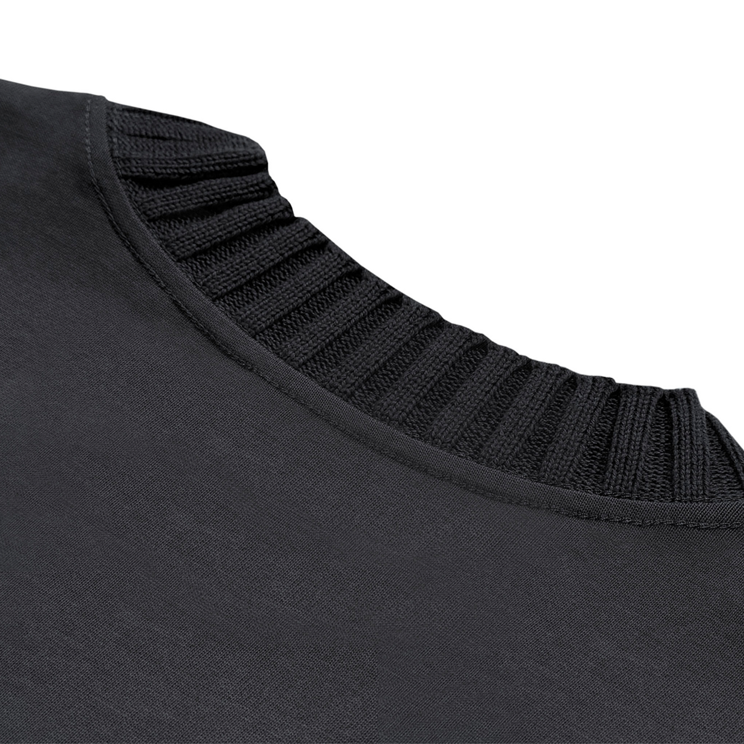ESSNTIAL ELEMNTS HW Classic Knitted Round Neck Tee